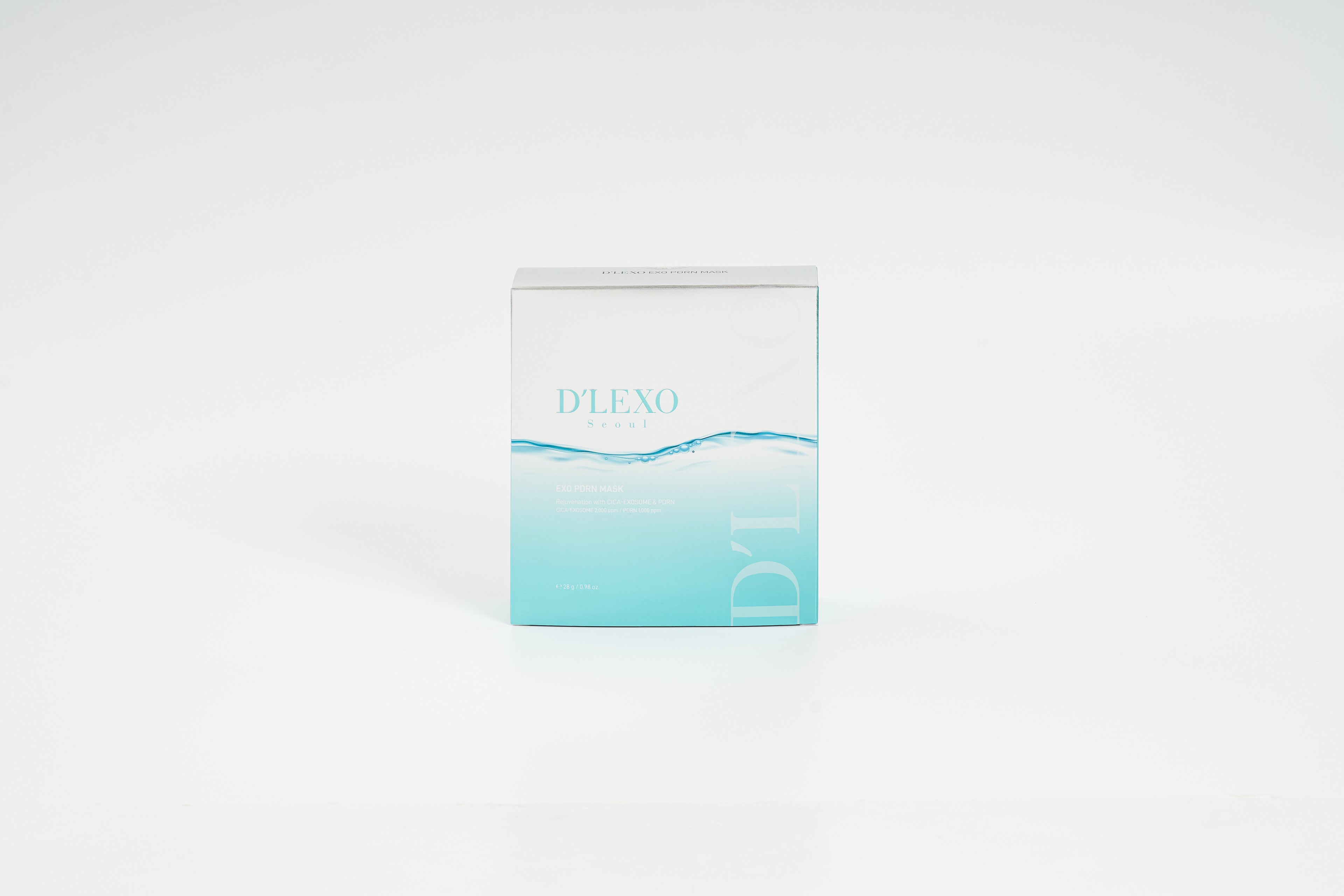 Dermaline EXO PDRN Mask 28g. PDRN 1000 ppm + CICA Exosome 2000 ppm. Intensyviai drėkina, stangrina, atgaivina odą. Karale.lt