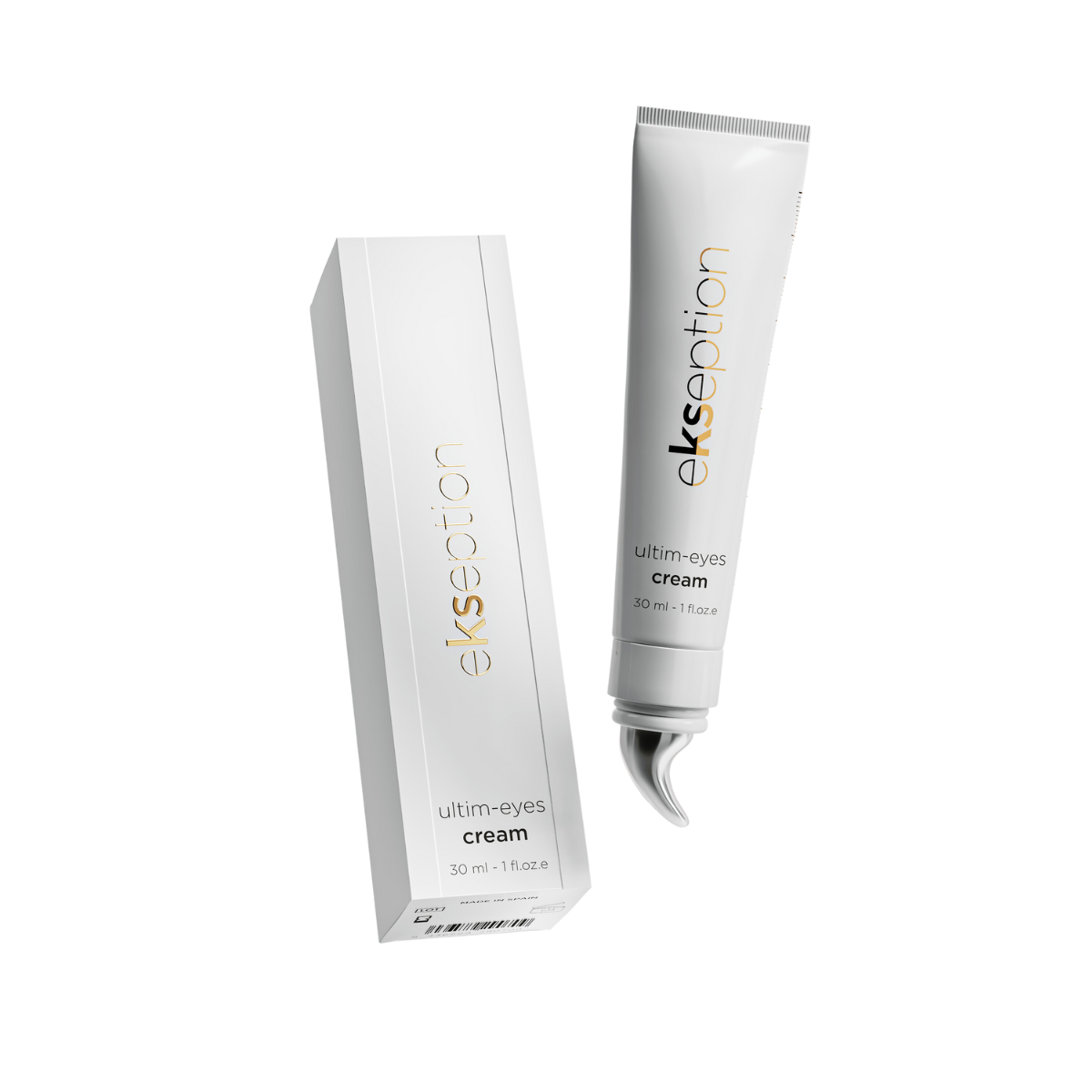 Profesionalus EKSEPTION akių kontūro kremas Ultim-Eyes Cream. Anti-age priežiūra jautriai paakių odai - mažina raukšles, tamsių ratilų ir patinimų. 30ml.