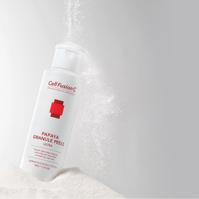 CELL FUSION C FERMENTINIS ŠVEITIKLIS "PAPAYA GRANULE PEELS", 50 G