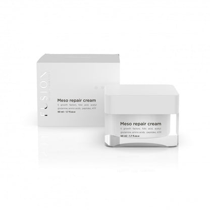 FUSION MESOTHERAPY raminamojo poveikio kremas odos atstatymui "MESO REPAIR CREAM", 50 ML