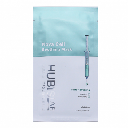 HUBISLAB RAMINANTI VEIDO KAUKĖ "E+ EPIDERMA NOVA CELL SOOTHING MASK", 5x25 g