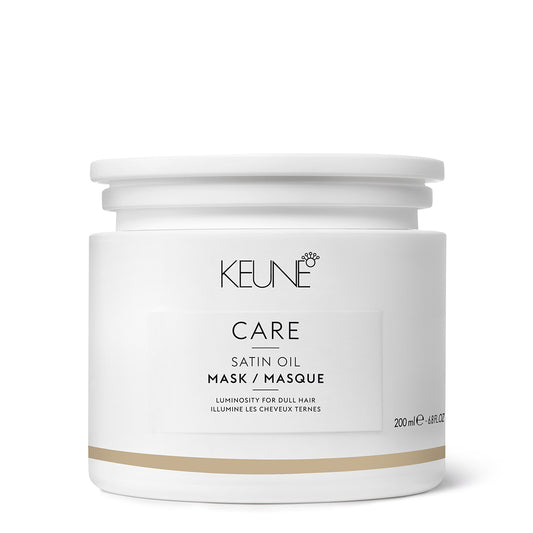 KEUNE CARE KAUKĖ SAUSIEMS, PORĖTIEMS PLAUKAMS "SATIN OIL", 200 ML