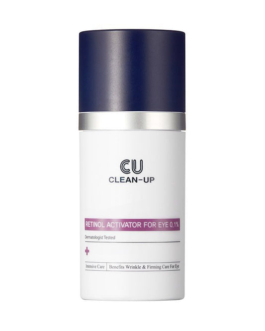 CUSKIN PAAKIŲ KREMAS SU RETINOLIU 0.1 % "CLEAN - UP RETINOL ACTIVATOR FOR EYE 0.1 %", 15 ML