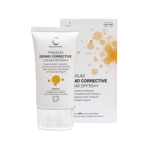 CliniCare Dermo Corrective Cream SPF50++ Medium - BB kremas su apsauga nuo saulės
