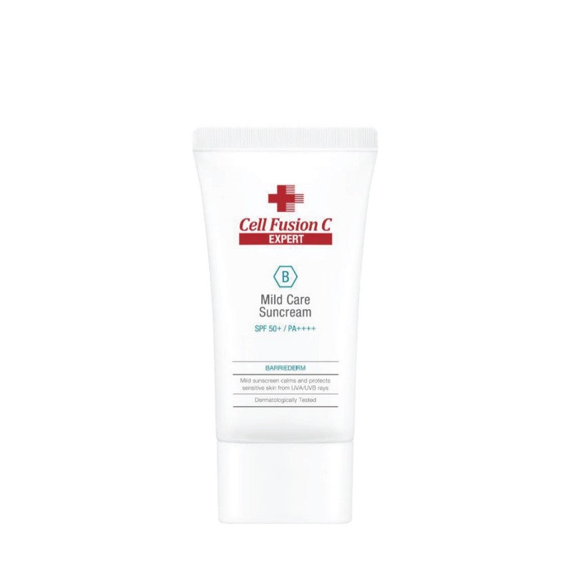 "CELL FUSION C EXPERT" kremas nuo saulės jautriai odai "MILD CARE SUNCREAM SPF 50+/PA++++", 50 ML