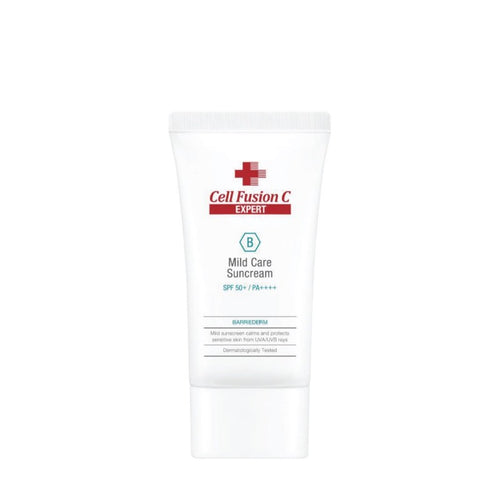 "CELL FUSION C EXPERT" kremas nuo saulės jautriai odai "MILD CARE SUNCREAM SPF 50+/PA++++", 50 ML