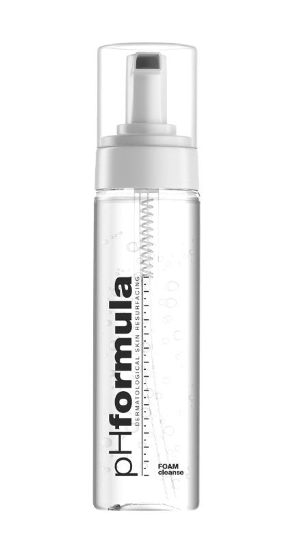 PH Formula Foam bemuilės prausimosi putos su mineralais, bisaboliu ir D-pantenoliu. Švelniai valo, drėkina ir ramina visų tipų odą. Profesionali veido priežiūra.