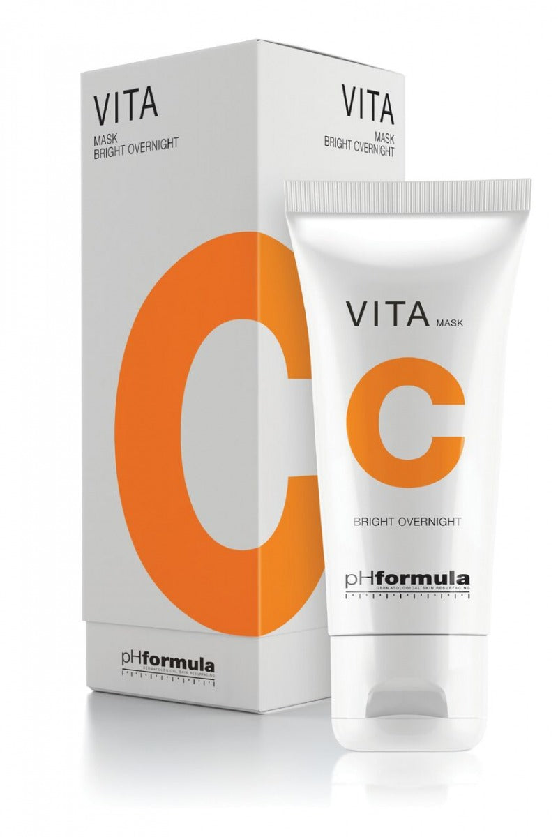 PH FORMULA vitamino C naktinė kaukė VITA C 50ml skaistinanti drėkinanti veido priežiūra
