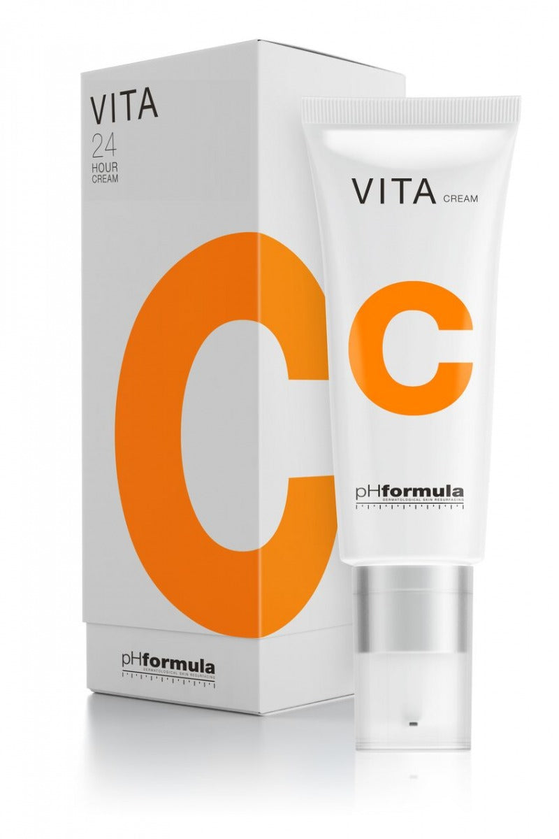PH FORMULA vitamino C naktinė kaukė VITA C 50ml skaistinanti drėkinanti veido priežiūra
