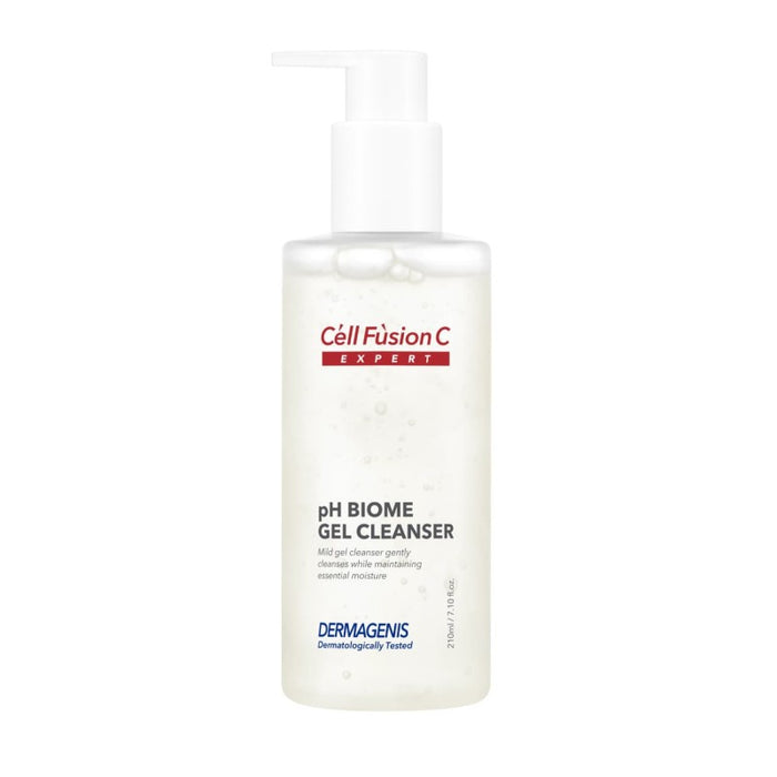 Cell Fusion C Expert pH BIOME Gel Cleanser gelinis prausiklis jautriai odai su probiotikais
