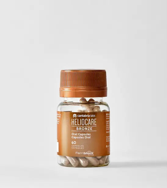 "HELIOCARE 360" maisto papildai įdegiui "ORAL BRONZE", 60 kapsulių