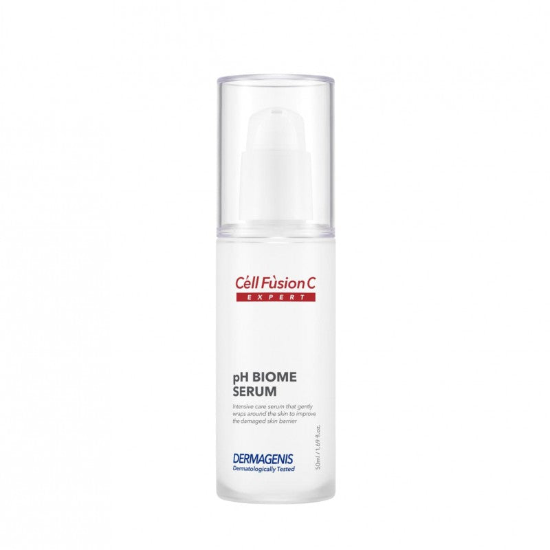 Cell Fusion C Expert pH Biome Serum atstatantis veido serumas jautriai odai su probiotikais
