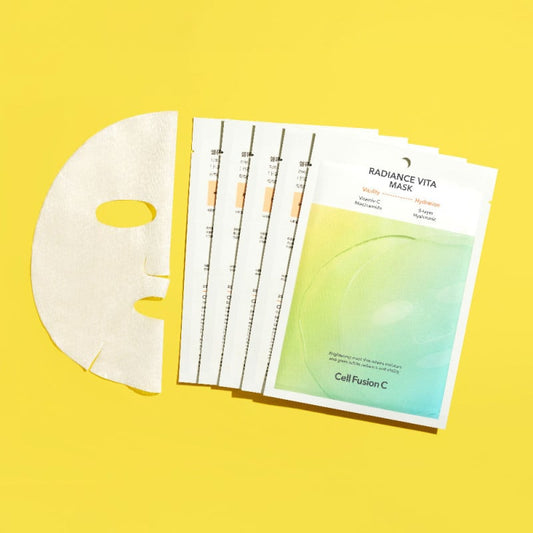 CELL FUSION C skaistinanti lakštinė kaukė "RADIANCE VITA MASK" , 1 VNT