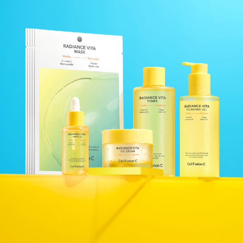 CELL FUSION C skaistinanti lakštinė kaukė "RADIANCE VITA MASK" , 1 VNT