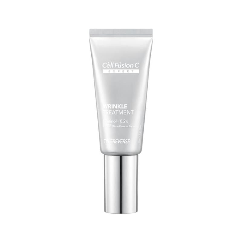 Cell Fusion C Expert TimeReverse Wrinkle Treatment – retinolio kremas su 0,2% retinoliu, raukšlėms, elastingumui ir odos barjerui. 30 ml. Karale.lt