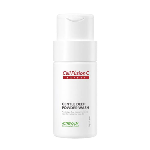Cell Fusion C Expert Gentle Deep Powder Wash fermentinis miltelinis šveitiklis jautriai odai
