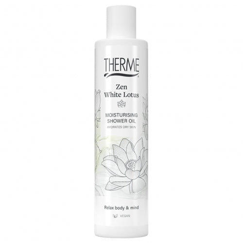 THERME DRĖKINANTIS DUŠO ALIEJUS "ZEN WHITE LOTUS", 250 ML