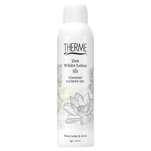 "THERME" dušo putos "ZEN WHITE LOTUS", 200 ML