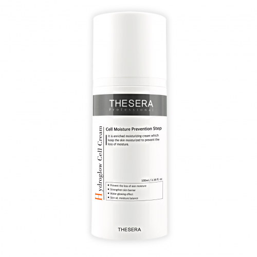 "THESERA" STIPRIAI DRĖKINANTIS VEIDO KREMAS "HYDROGLOW CELL", 100 ml