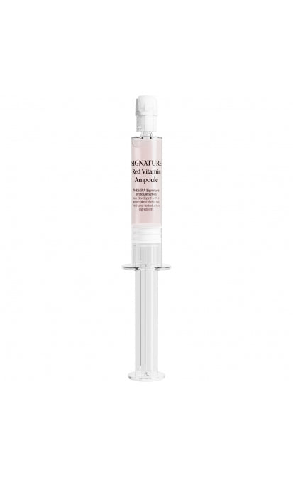 THESERA ŠVIESINANTI IR SKAISTINANTI AMPULĖ SU EGZOSOMOMIS "SIGNATURE RED VITAMIN", 1x4 ML