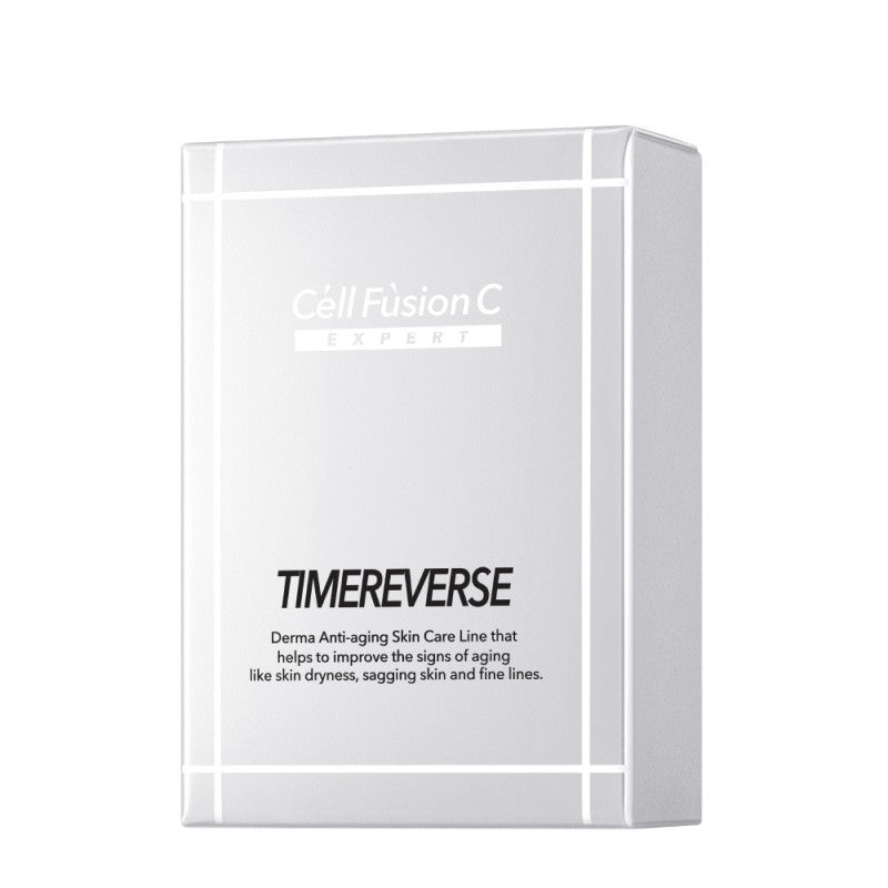 "CELL FUSION C EXPERT" kelioninio dydžio toniko ir losjono rinkinys "TIMEREVERSE MINI SET", 2 x 20 ML