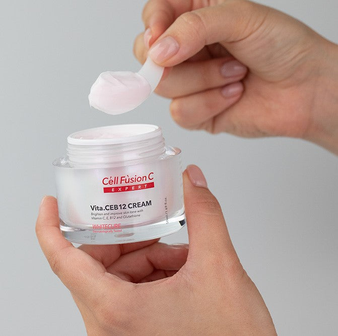 "CELL FUSION C EXPERT" SKAISTINANTIS KREMAS SU GLUTATIONU "WHITECURE VITA CREAM", 50 ML