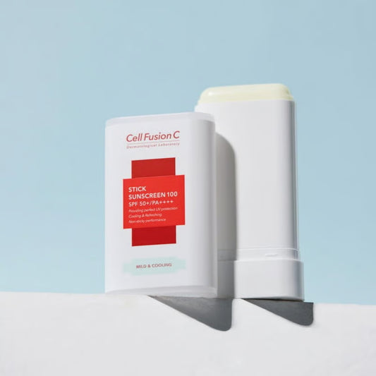 CELL FUSION C DRĖKINANTIS PIEŠTUKAS NUO SAULĖS "AQUATICA STICK SUNSCREEN 100 SPF50+/PA++++”, 19 G